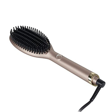 ghd glide Sunsthetic Collection, straightening brush with ceramic heating technology and ionizer, limited 2023 edition, bronze on sale